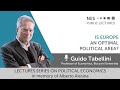 Online lecture by Guido Tabellini "Is Europe an optimal political area?"