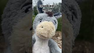 Are You Ready to Learn THERE WAS A CROOKED MAN with DONKEY? #nurseryrhymes #brainpower #funforkids