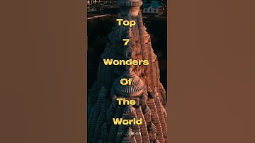 "Top 7 Wonders of the World - Must-See Landmarks 🌍" #wondersoftheworld #top10vision