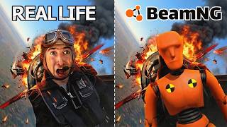 BeamNG But I Felt Every Crash!😱🔥(AirPlane)