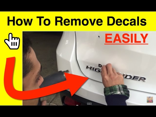 How To Remove Windshield Stickers Easily Without Damaging Glass