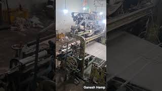 Nepali Hemp power loom in Ganesh Hemp. #ganeshhemp #drganesh #ganeshaidi #powerloom #nepaliloom