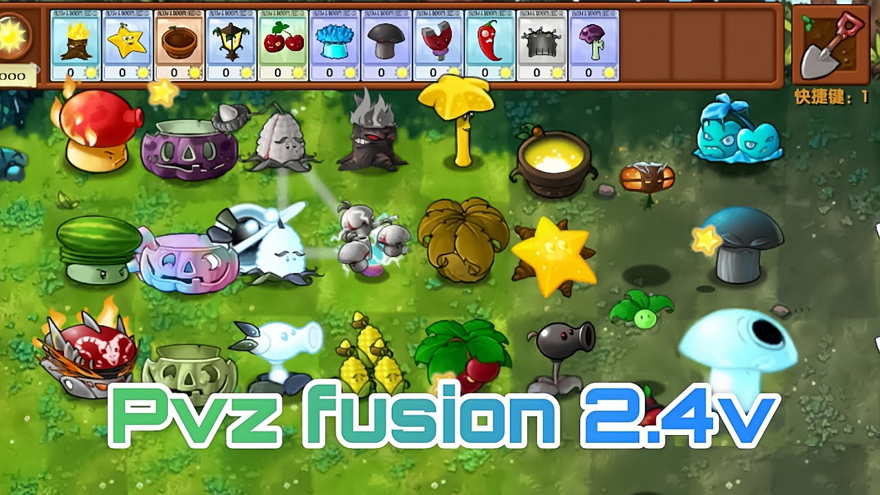 Pvz fusion 2.4 All new plants recipe and download link. - YouTube