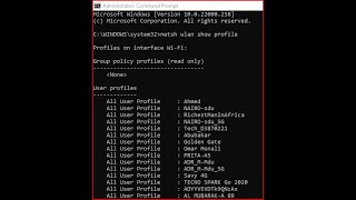 HOW TO DISPLAY all  WiFi networks  With A single command screenshot 4