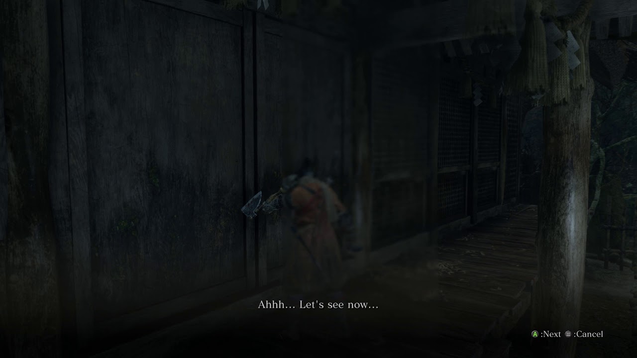 Sekiro Eavesdrop Mibu Village YouTube