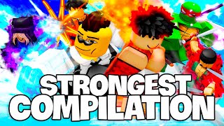 ROBLOX Strongest Battlegrounds 🔥 Funniest Moments COMPILATION (MEMES)