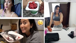 Yiyorsun Yiyorsun Neden Kilo Almıyorsun?? Bi̇r Günde Neler Yi̇yorum?