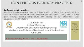 MCW:M3: Part 3: Non-Ferrous alloys -Session 3 Net Worth