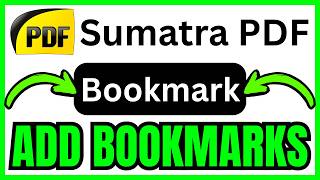 How To ADD BOOKMARKS In Sumatra PDF (QUICK & EASY) 2026