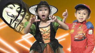 Game Master Pretend Batman Halloween Trick Or Treat Costume Dress Up ( EP4 ) screenshot 5