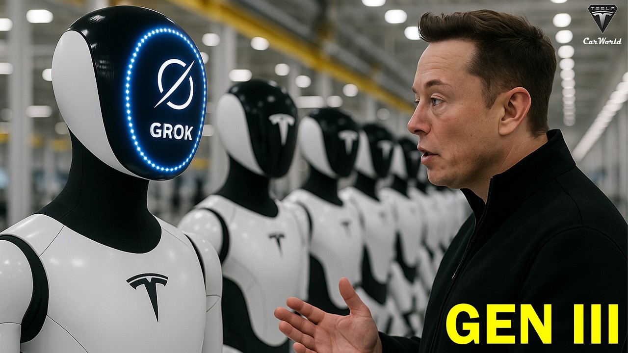 It Happened! Elon Musk Reviews 2026 Tesla Bot V3 Huge Design ...