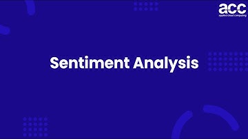 Sentiment Analysis