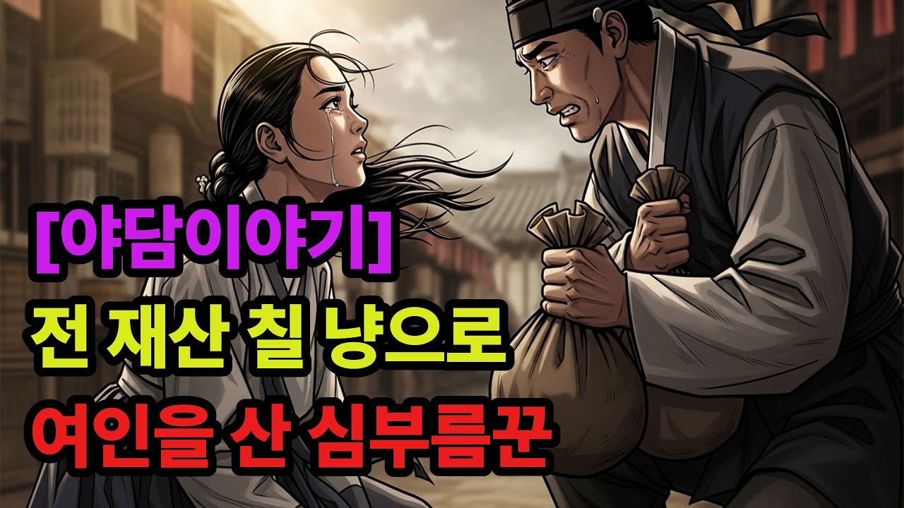 [야담이야기] 5년간 모은 전재산으로 인생 역전 한 어느 한 심부름꾼
