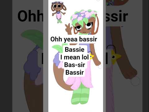 bassie arttt reveal (im was abt to put up the whole vid how i drew it but im lazy) #art #dandysworld