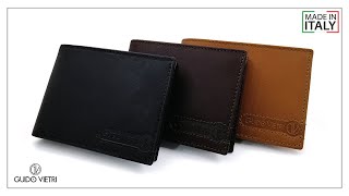 Guido Vietri | Italian Made Leather Wallet - Closeup Video