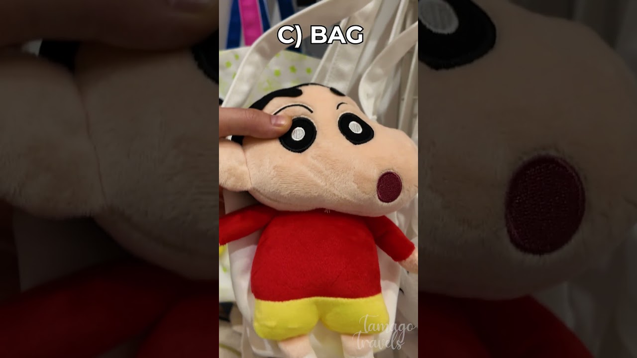 Poll: Which SHIN CHAN goodies would you BUY? 🍑 