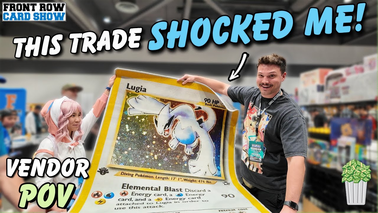 I COULDN'T BELIEVE THIS! Seattle Front Row Card Show Vendor POV Day 2