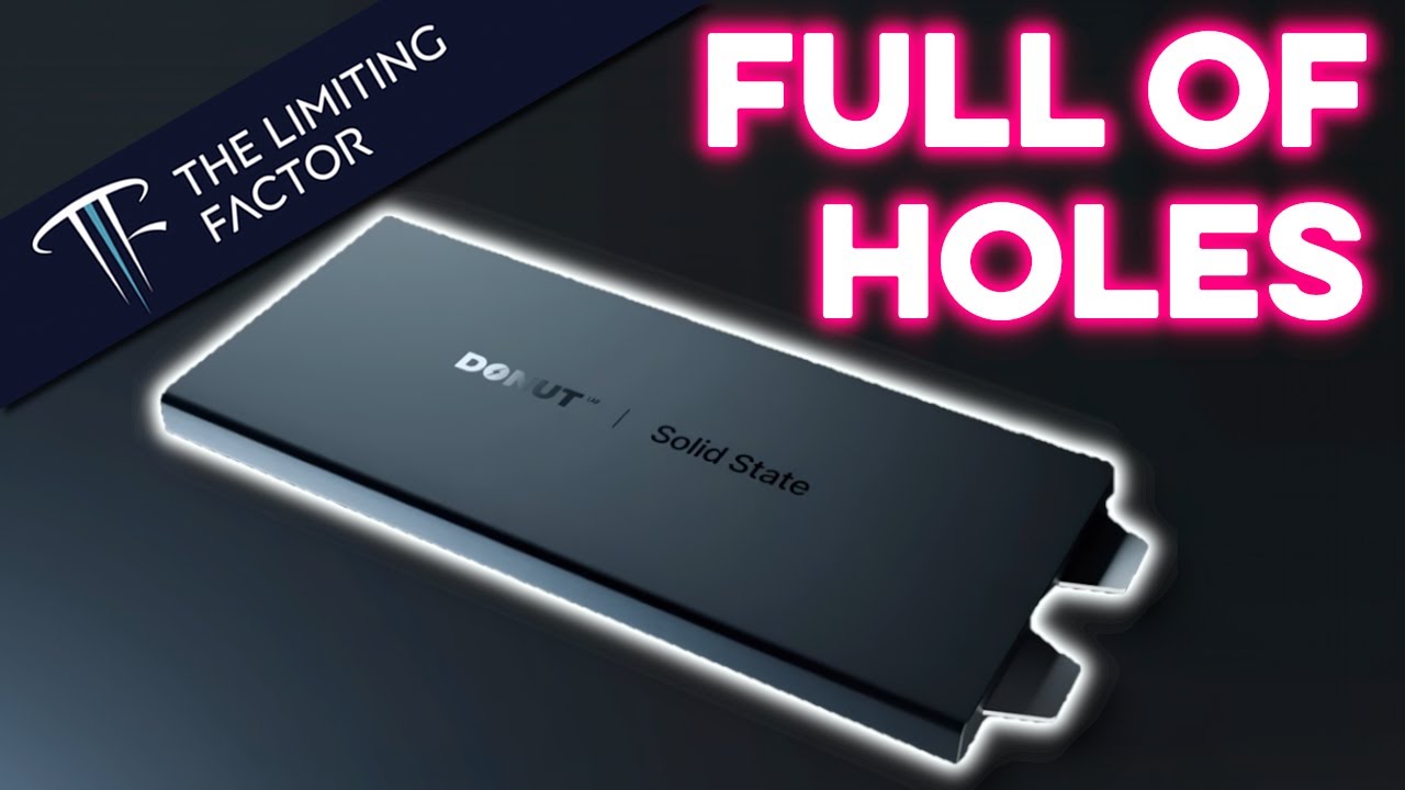 Donut Lab's Battery has a Problem with Physics (and manufacturing)