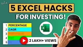 Grow your money through Excel | Ankur Warikoo | Personal Finance | Investing using Excel screenshot 5