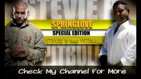 Thumbnail of Stevie B feat. Pitbull - Spring Love 2013 (Lyrics)