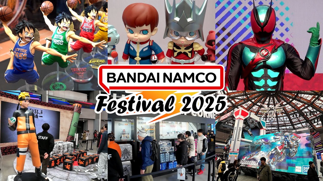 Bandai Namco Festival 2025 Shanghai Full Tour + Gundam Exhibit