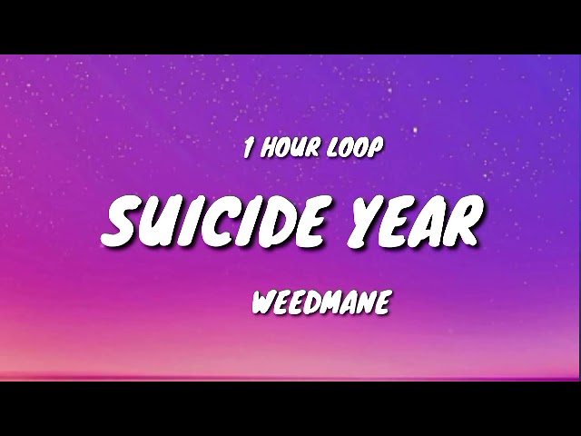 WEEDMANE - SUICIDE YEAR (1 HOUR LOOP) class=