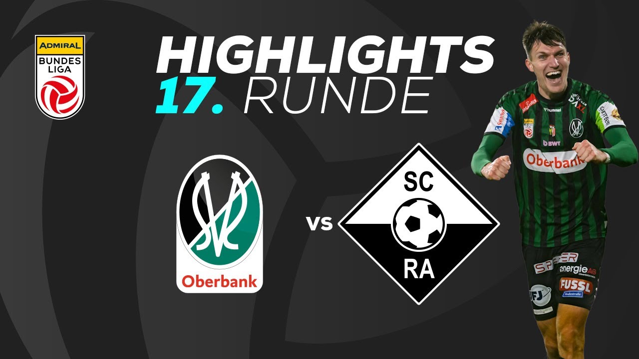 SV Oberbank Ried - SCR Altach 17. Runde ADMIRAL Bundesliga 2025/26