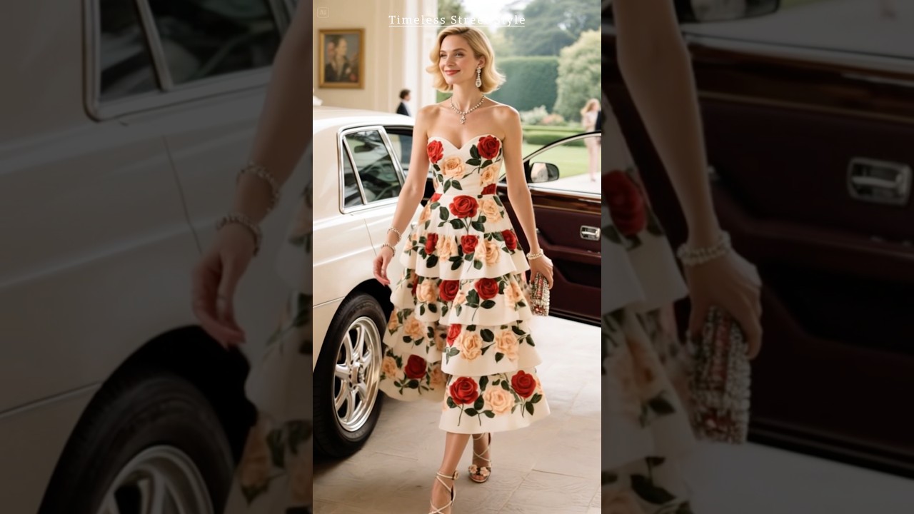 ❤️ Red & Green: Timeless Touch👗 