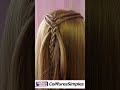 Original Open Hairstyle for Girls