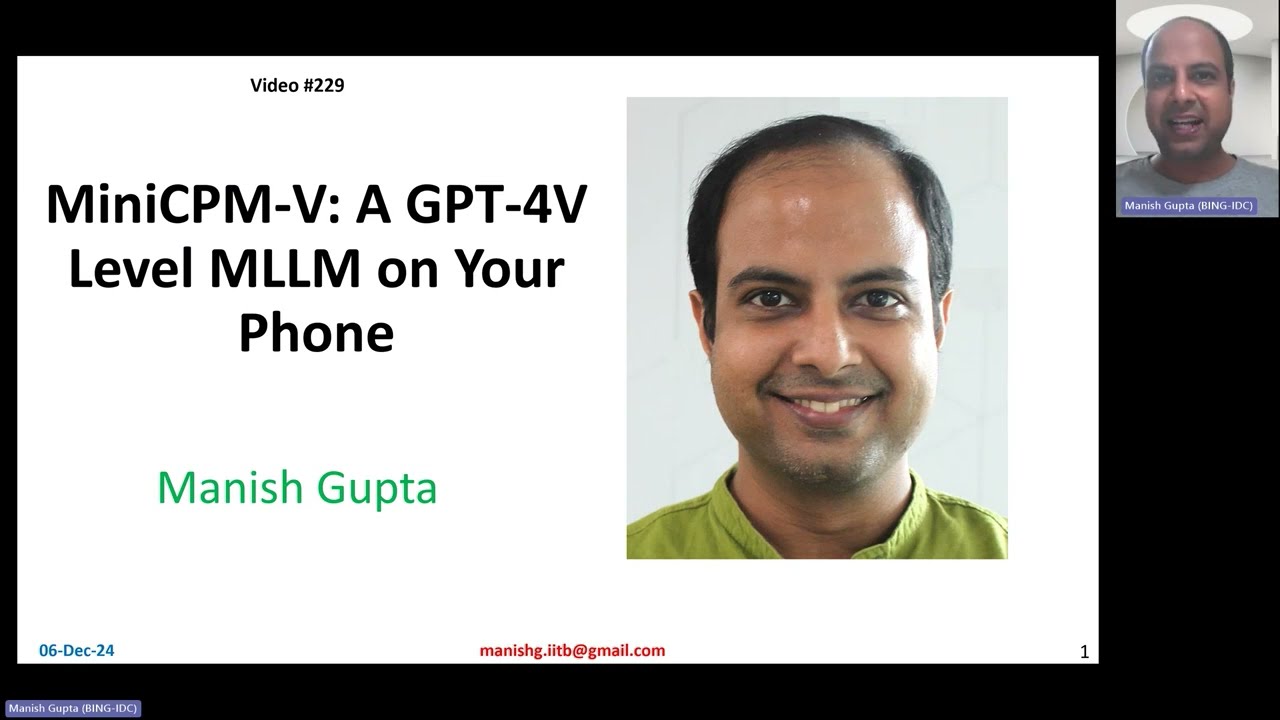 #229 MiniCPM-V: A GPT-4V Level MLLM on Your Phone