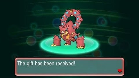 Pokemon X/Y/Omega Ruby/Alpha Sapphire- Volcanion event