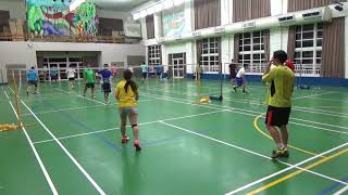 20180312吉光羽球XD俊傑+陳世峰VS泓年+小A