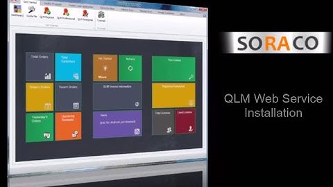 QLM Tutorial - Setup your Site