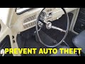 How to prevent theft of your classic car