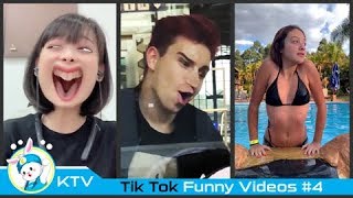 Tik Tok - Best Funny Videos Compilation | Pranks | Challenges | Try Not To Laugh #4