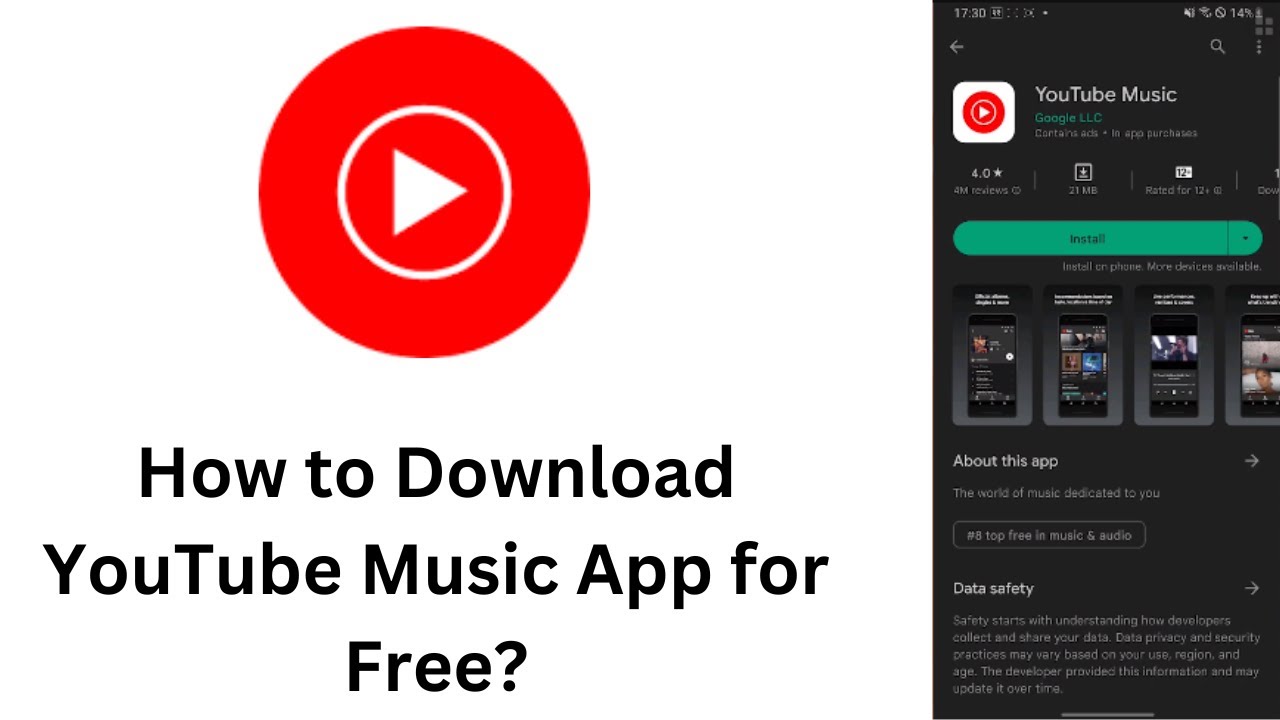 How to Download YouTube Music App for Free? Download YT Music App for ...