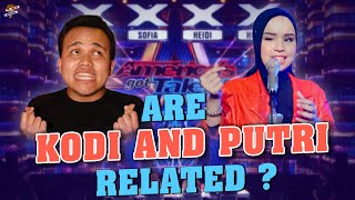 Are Kodi Lee and Putri Ariani related? Does Kodi Lee have any siblings?