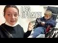 Hoping For the Best! - Ollie&#39;s Broken Leg Update