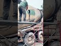 Concrete Surgery:Removing Hardened Stone from a Mixer Truck!