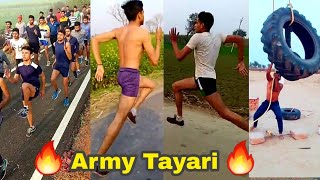 Indian army taiyari video New Indian army best taiyari tik tok video Haryanvi tik tok Haryana 🔥HR8D🔥