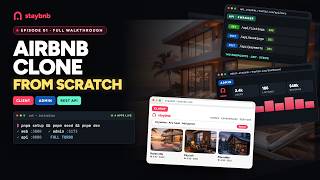 Build an Airbnb Clone from Scratch | Client, Admin & REST API (Part 1)