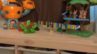 Get an up close look at the Ikea Trofast; my recommendation for easy toy organization!
