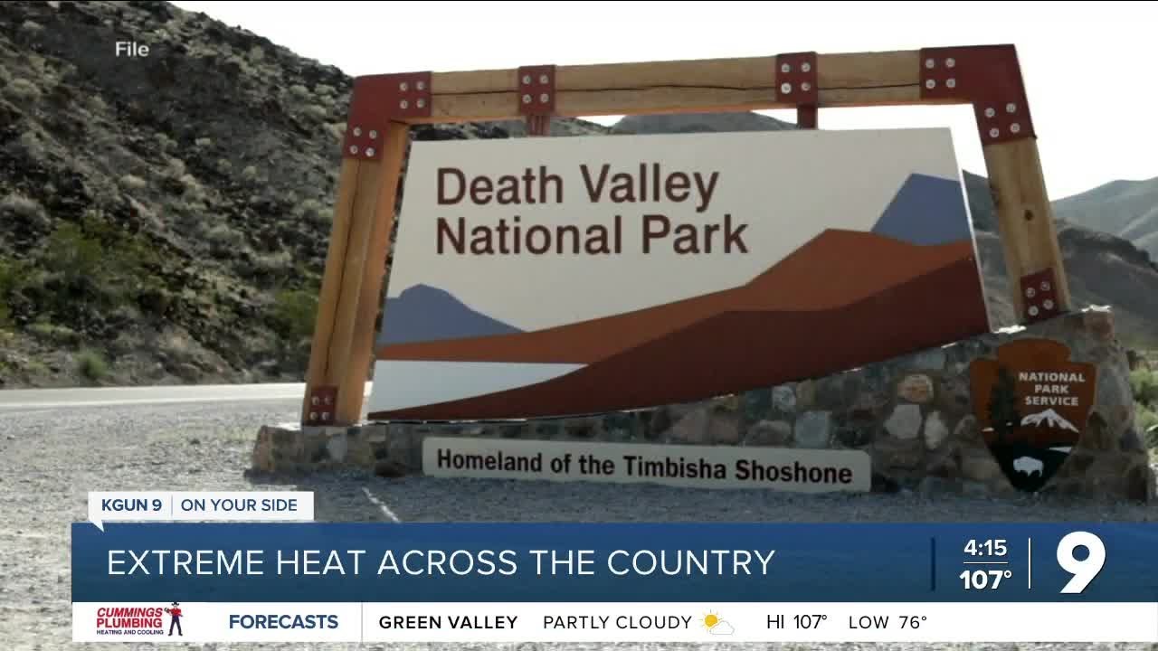 Extreme heat across the country - YouTube