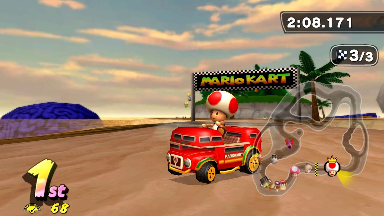 Mario Kart Wii Deluxe 10 // Cloud Flower Cup (150cc) - 100% Walkthrough