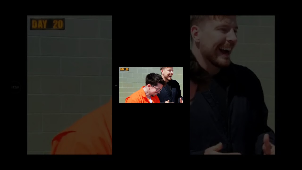 Mr beast prison part 1 reaction 