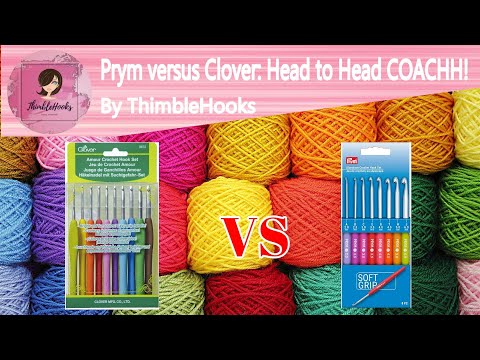 Clover Amour VS WeCrochet Dots: Which Crochet Hook Set is the BEST
