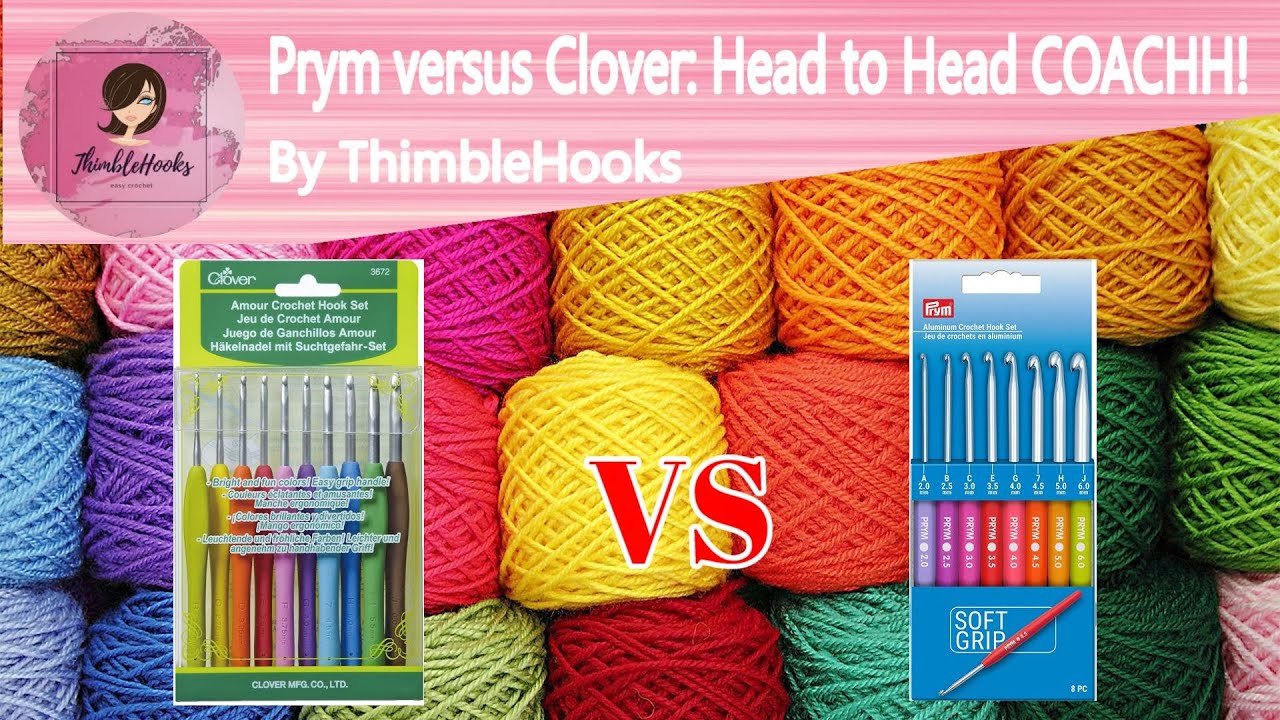 Clover Amour Crochet Hooks VS. Boye & Susan Bates - Product Review