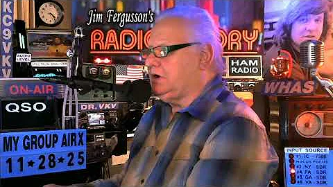 KC9VKV HAM RADIO QSO-VLOG - MARK-VA3LRJ - 11/28/25 - OTTAWA FT-2000 SET UP!!! - JIM'S RADIO STORY