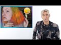 Hairdresser Reacts To People Dying Their Hair Bright Orange