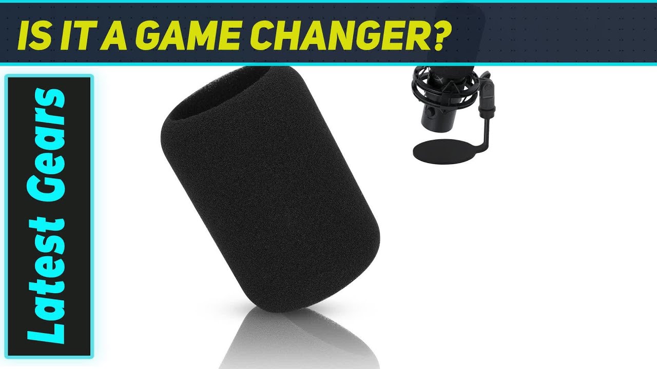 HyperX QuadCast 2 Essential Upgrade: YOUSHARES Foam Windscreen